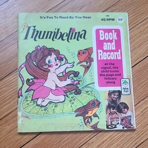 Vintage 1971 Thumbelina Book